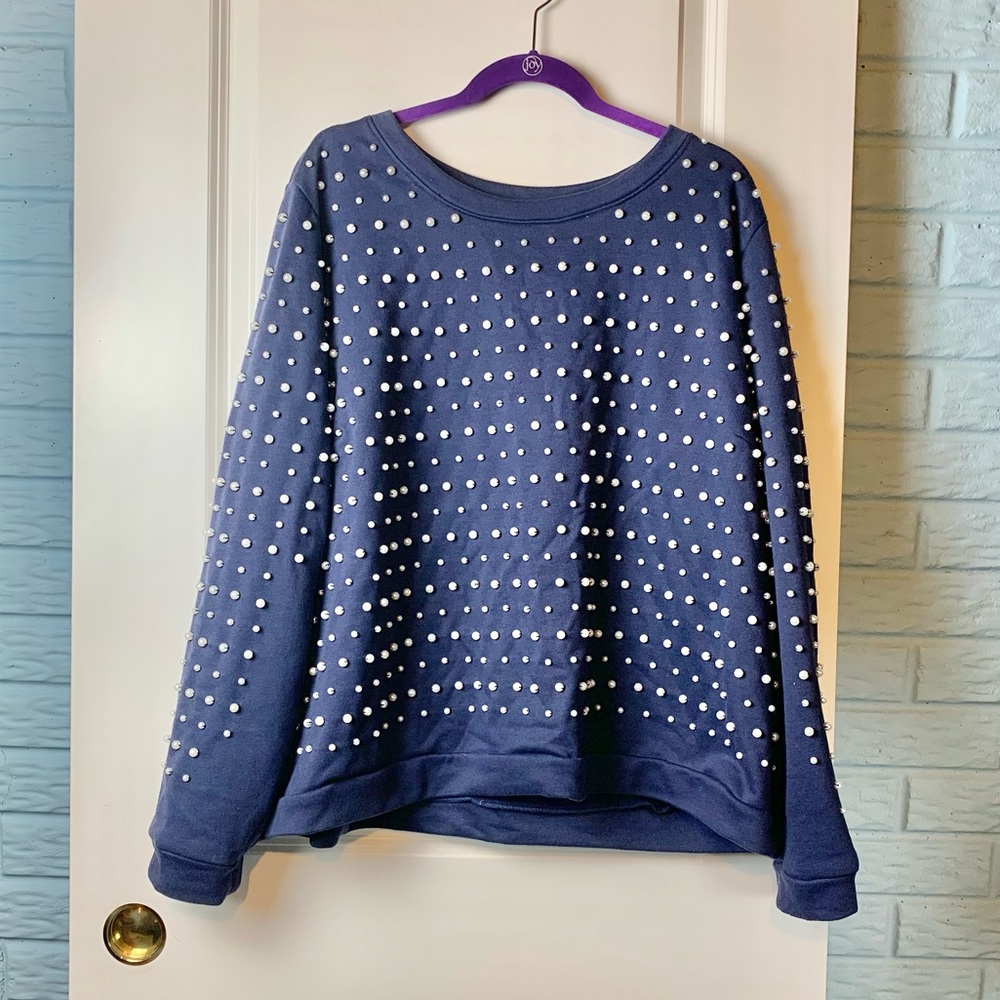 Eloquii beaded sweater